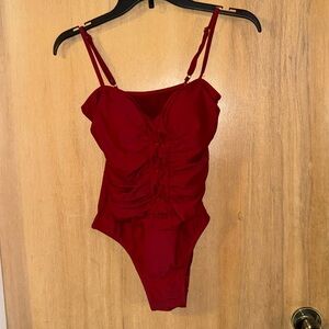CM dark red bathing suit